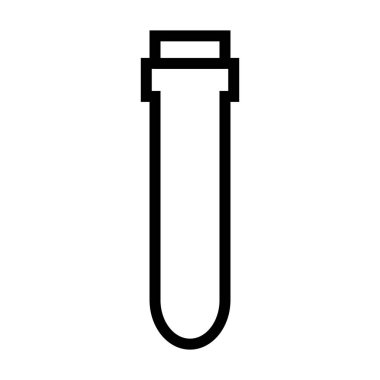 Simge anahat şişe beyaz arka plan üzerinde izole. Sihirli iksir şişesi içinde. Vektör çizim tasarım, oyun, kartı, web için.