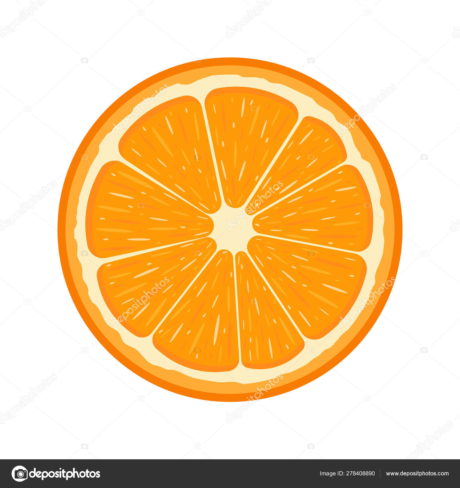 Fresh half orange fruit isolated on white background. Tangerine. Organic fruit. Cartoon style. Vector illustration for any design. Stock Vector Image by ©Alody #278408890 Fresh half orange fruit isolated on white background. Tangerine. Organic fruit. Cartoon style. Vector illustration for any design. Stock Vector Image by ©Alody #278408890