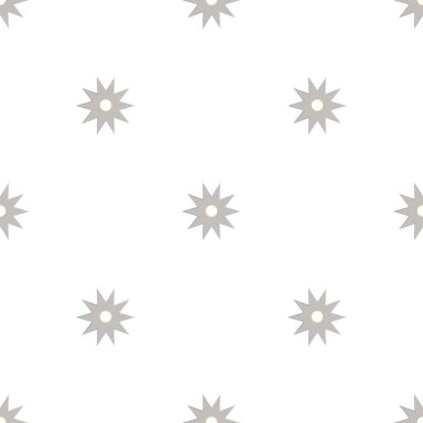 Shurikens ile dikişsiz desen. Ninja silahı. Samuray ekipmanları. Çizgi film tarzı. Tasarım, web, ambalaj kağıdı, kumaş, duvar kağıdı için vektör illüstrasyon.