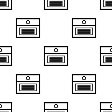 Beyaz arka plandaki belgeler için kutu ile sorunsuz desen. Dosya koruması, veri güvenliği, güvenli gizli bilgiler. Tasarım, web, ambalaj kağıdı, kumaş için vektör illüstrasyon.