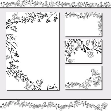 Ziyaret-kartlar ve tebrik şablonları ile ayarla.
