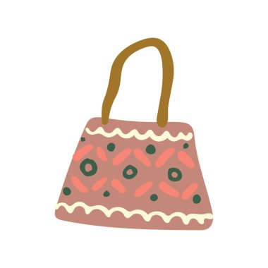 Şık hediye çantası illüstrasyon