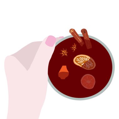 Kadın el espresso fincan tutan.