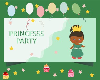 Bebek bebek parti davetiyesi şablonu 