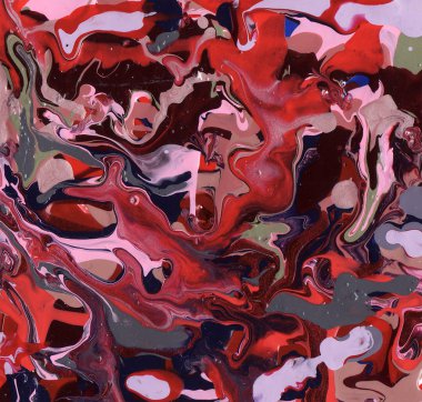 Kırmızı, pembe ve kahverengi mermer soyut arka plan.