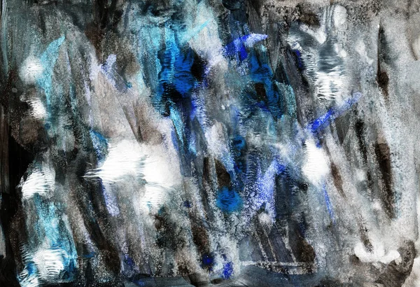 Синий и черный абстрактный фон гранжа, текстура . — стоковое фото