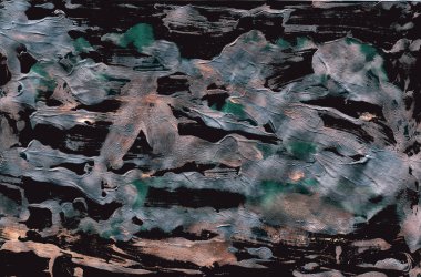 Dağınık grunge fırça darbeleri siyah arka plan üzerinde boya.