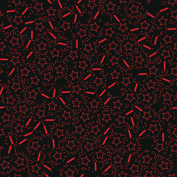 Rouge fond de motif sans couture — Image vectorielle
