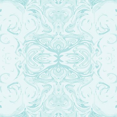 Beyaz ve mavi mermer efekt illüstrasyon.