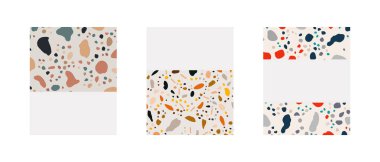 Terrazzo dikişsiz desenli koleksiyon