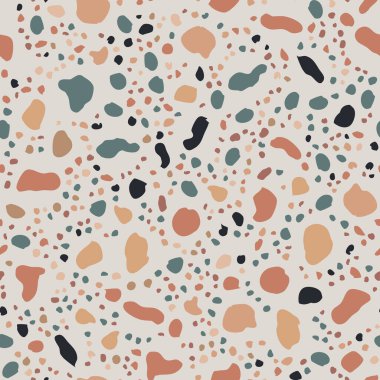 Terrazzo pürüzsüz desen