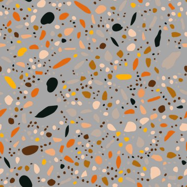 Modern terrazzo pürüzsüz desen.