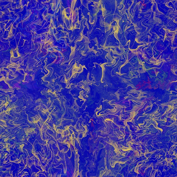 Синьо Золотий Мармур Абстрактна Нескінченна Фонова Текстура Мармурові Кам Яні — стокове фото