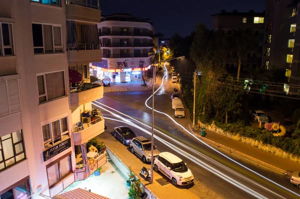 Gece tatil beldesi vitrinler