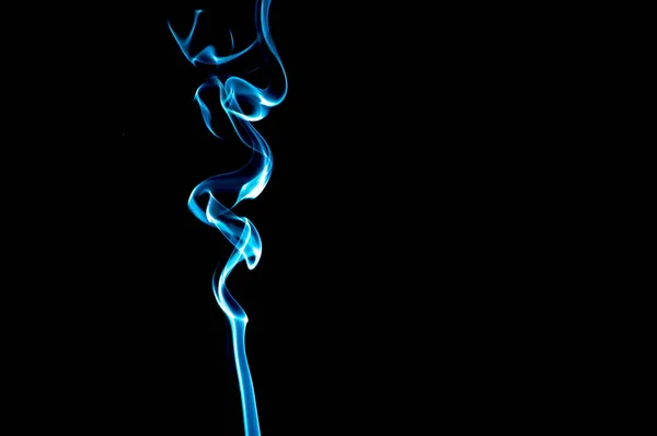 Smoke Black Background Abstraction — Stock Photo, Image