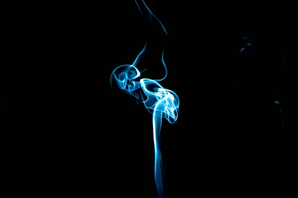 Smoke Black Background Abstraction — Stock Photo, Image