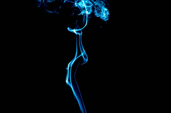 Smoke Black Background Abstraction — Stock Photo, Image