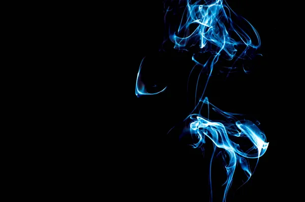 Smoke Black Background Abstraction — ストック写真