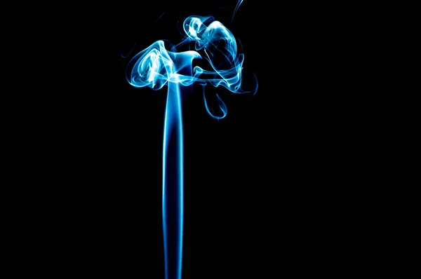 Smoke Black Background Abstraction — Stock Photo, Image