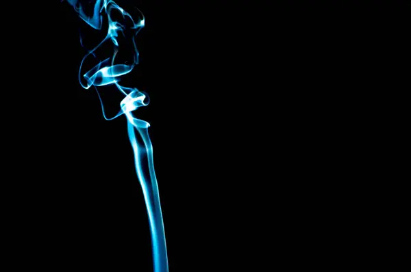 Fumo Fondo Nero Abstrazione — Foto Stock