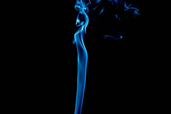 Smoke Black Background Abstraction — Stock Photo, Image