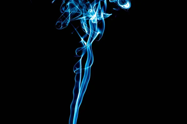 Smoke Black Background Abstraction — ストック写真