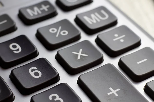 Keyboard calculator close-up. Business concept of economy financ — Stock Photo, Image