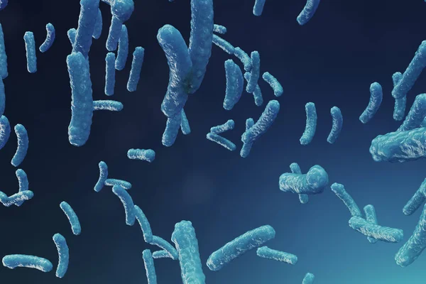 Abstrakt bakgrund virus. Begreppet vetenskap och medicin, minska immunitet i kroppen. Influensa-virus, hepatitvirus, celler som infekterar den levande organismen. 3D illustration — Stockfoto