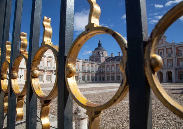 Exterior Palácio Real Aranjuez Madrid — Fotografia de Stock