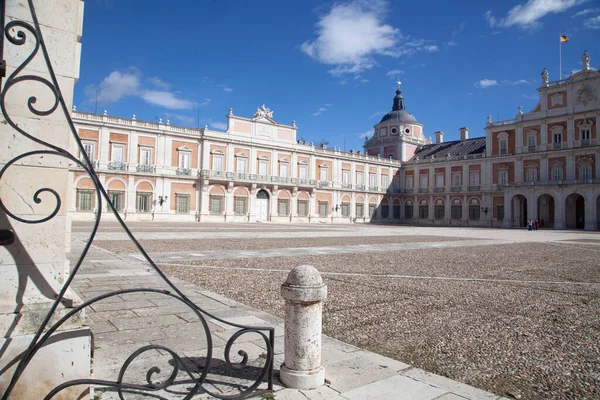Esterno Del Palazzo Reale Aranjuez Madrid — Foto Stock