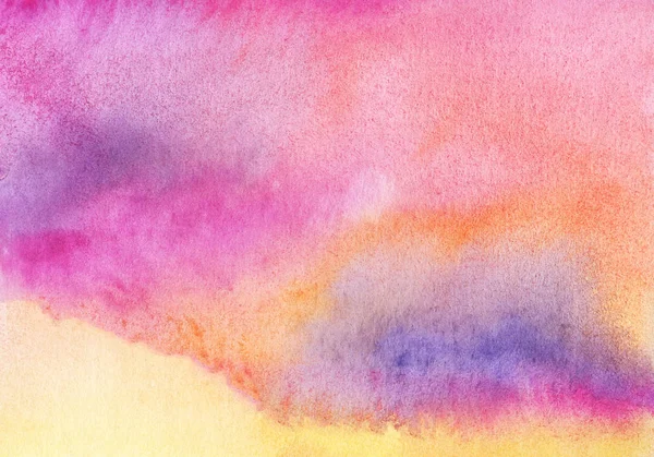 Gradient aquarelle peint humide — Photo