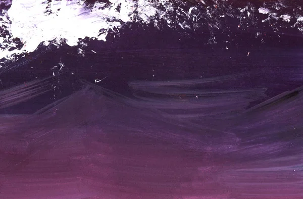 Fondo abstracto del cielo oscuro. Pintado a mano en una ilustración de papel —  Fotos de Stock