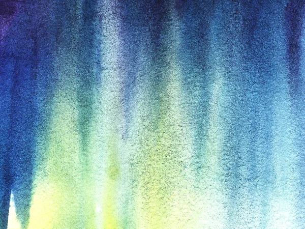 Fundo aquarela azul abstrato. Ilustração pintada à mão em um papel texturizado . — Fotografia de Stock