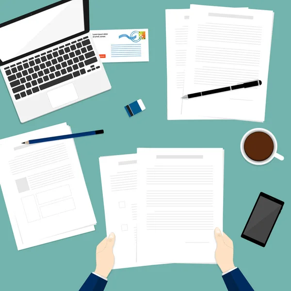 kağıt belge iş en iyi defter vektör tutun