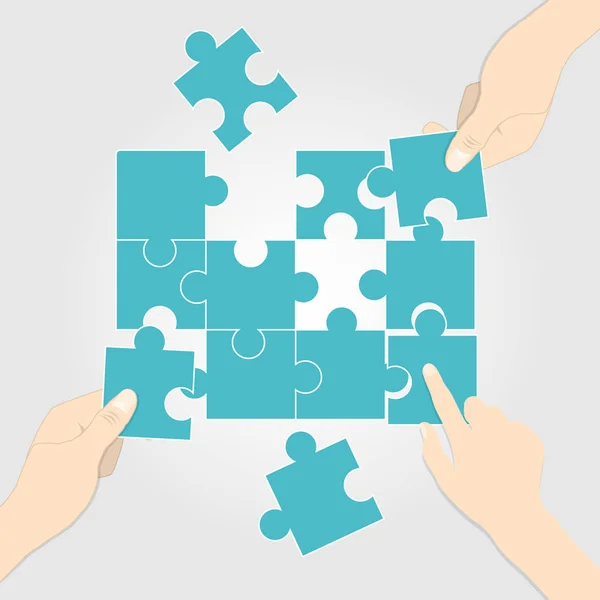 jigsaw boş vektör oynarken