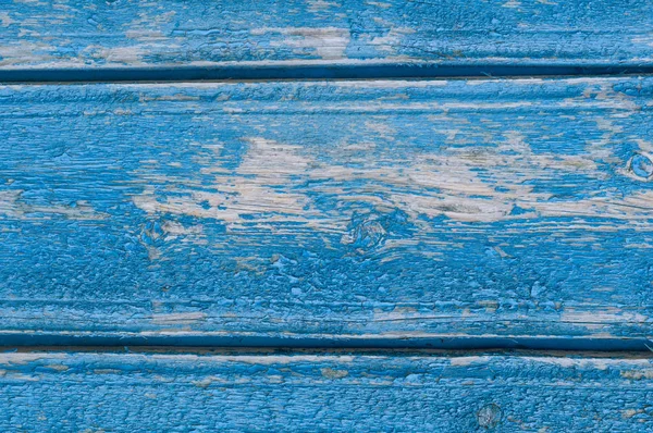 Blue Rustic Wooden Planks Background — Stock Photo, Image