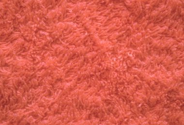 Kırmızı havlu doku