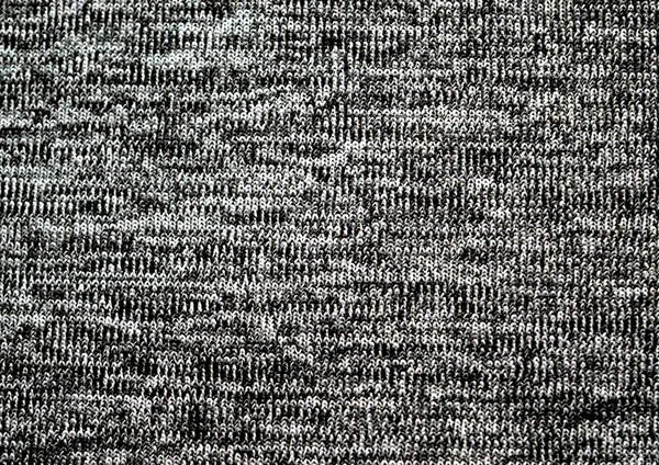 A black and white textile texture