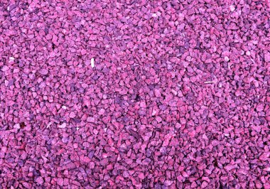 Bir çakıl yol doku