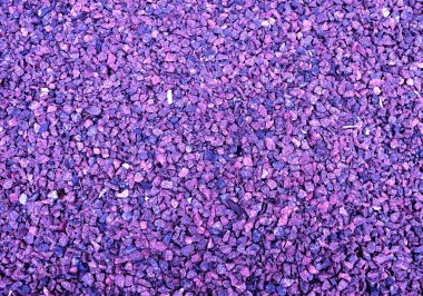 Bir çakıl yol doku