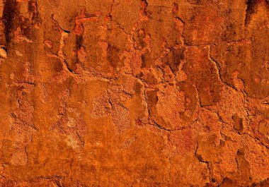 Eski bir sıva duvar.