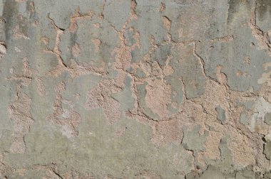 Eski bir sıva duvar.