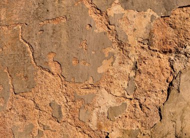 Eski bir sıva duvar.