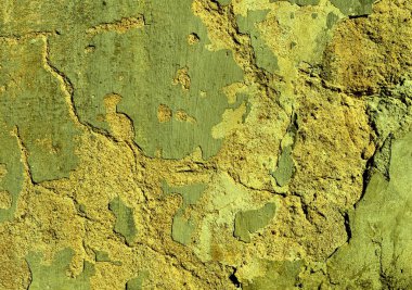 Eski bir sıva duvar.