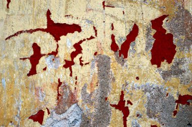 Eski bir sıva duvar.