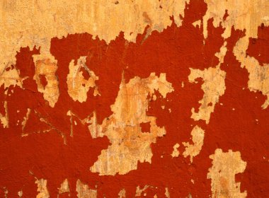 Eski bir sıva duvar.