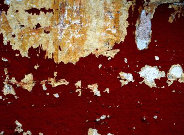 Eski bir sıva duvar.