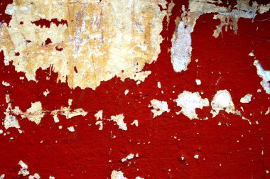 Eski bir sıva duvar.