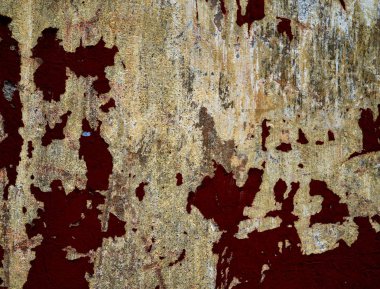 Eski bir sıva duvar.