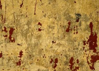 Eski bir sıva duvar.